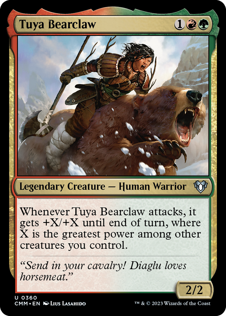 Tuya Bearclaw [Commander Masters] | The CG Realm