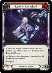 Revel in Runeblood [EVR106] (Everfest)  1st Edition Normal | The CG Realm