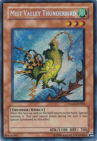 Mist Valley Thunderbird [HA01-EN004] Secret Rare | The CG Realm