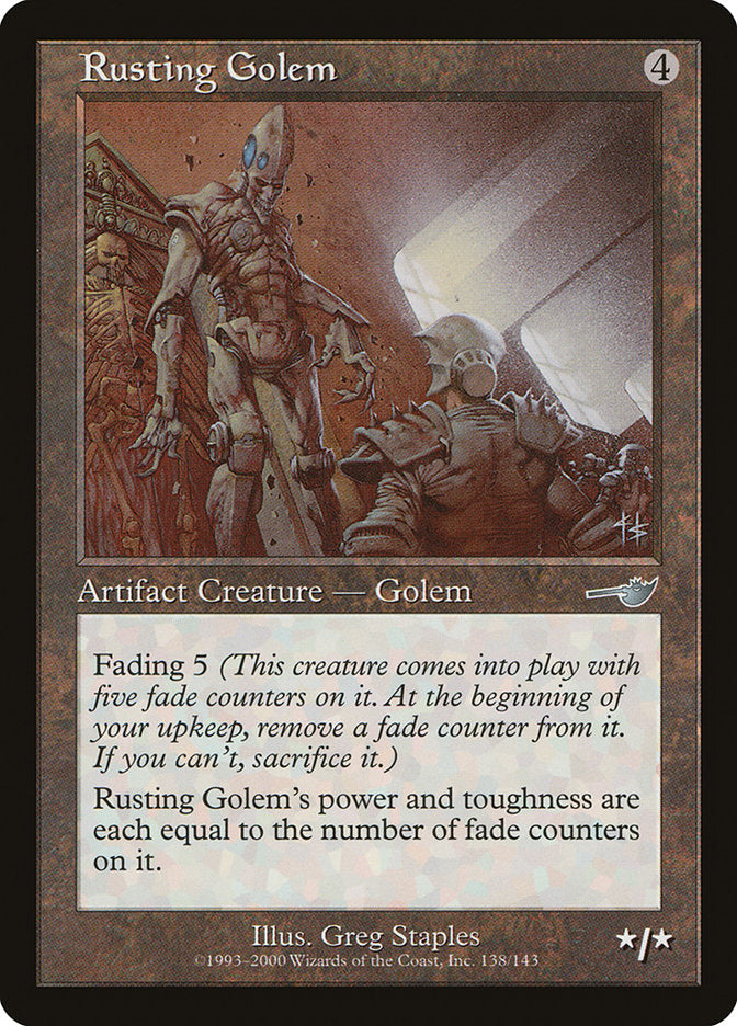 Rusting Golem [Nemesis] | The CG Realm