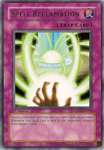 Spell Reclamation [TAEV-EN076] Rare | The CG Realm