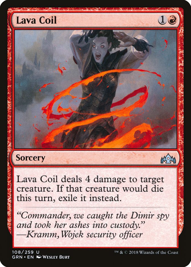 Lava Coil [Guilds of Ravnica] | The CG Realm