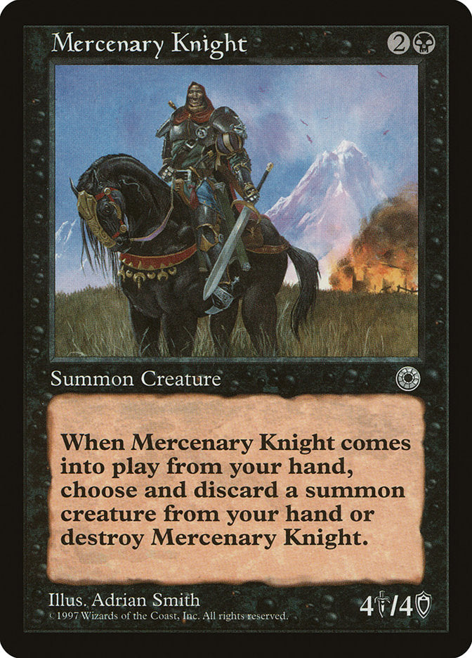 Mercenary Knight [Portal] | The CG Realm