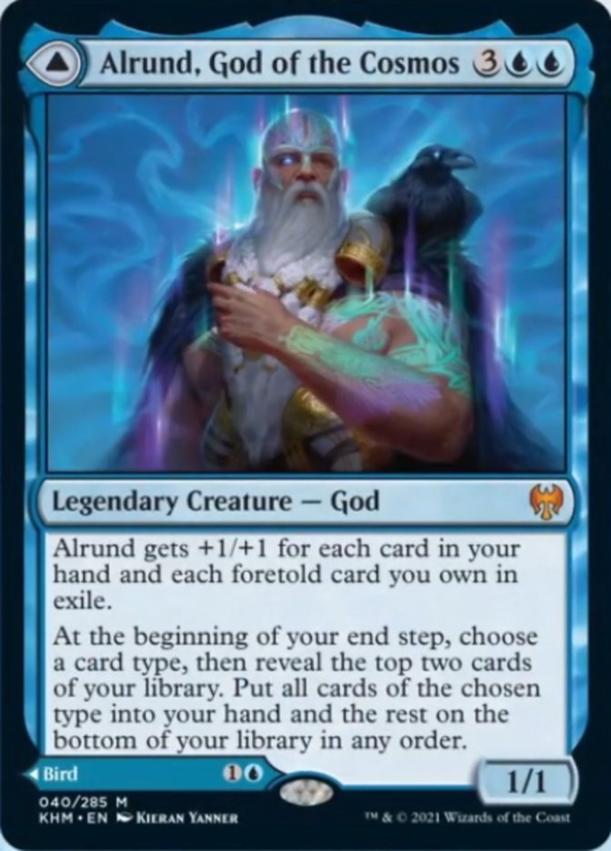Alrund, God of the Cosmos (KHM-040) - Kaldheim