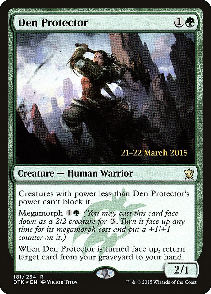 Den Protector [Dragons of Tarkir Prerelease Promos] | The CG Realm