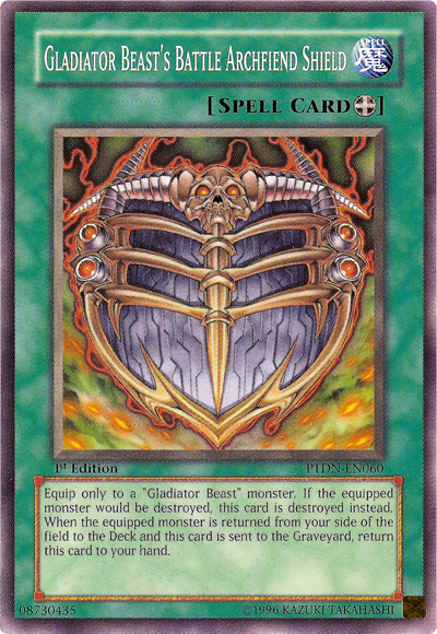 Gladiator Beast's Battle Archfiend Shield [PTDN-EN060] Common | The CG Realm