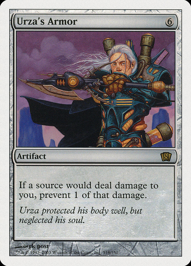 Urza's Armor [Eighth Edition] | The CG Realm