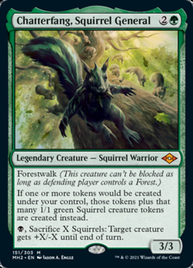 Chatterfang, Squirrel General [Modern Horizons 2] | The CG Realm