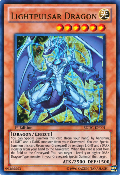 Lightpulsar Dragon [SDDC-EN001] Ultra Rare | The CG Realm