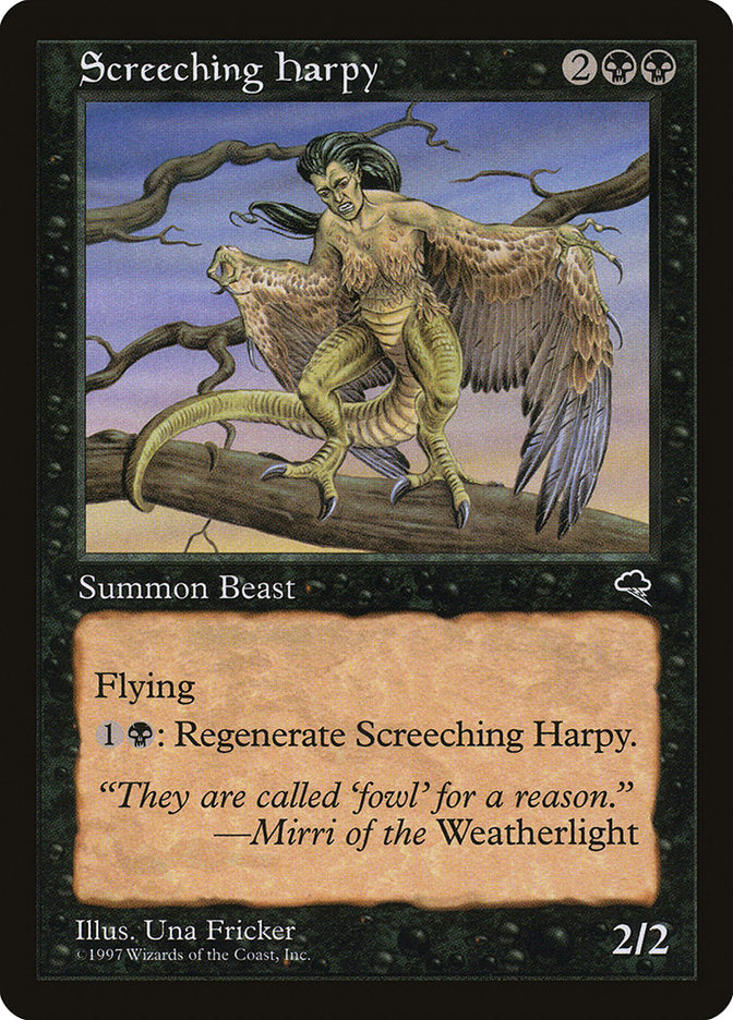 Screeching Harpy [Tempest] | The CG Realm