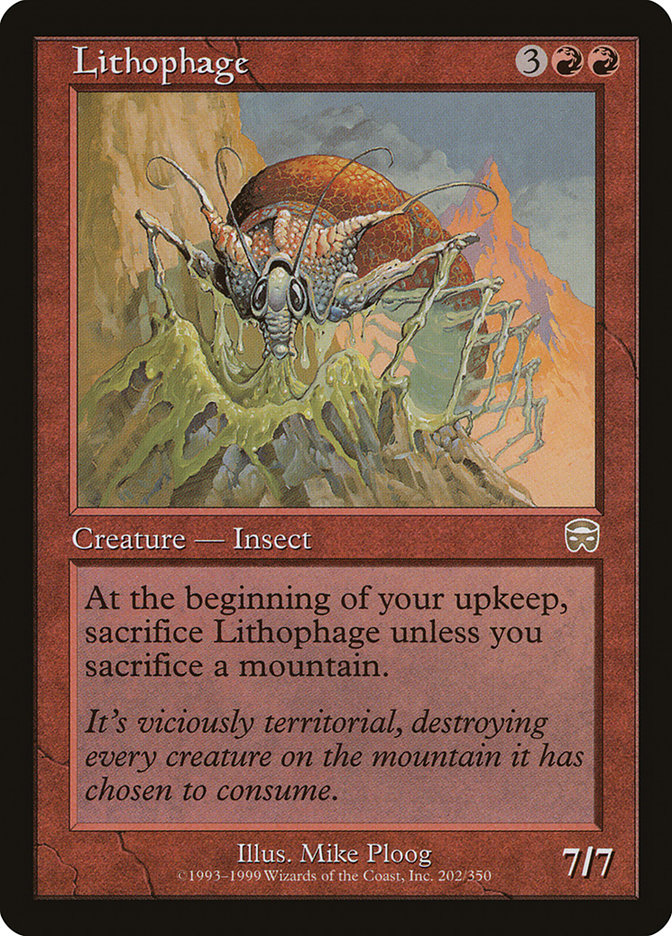 Lithophage [Mercadian Masques] | The CG Realm