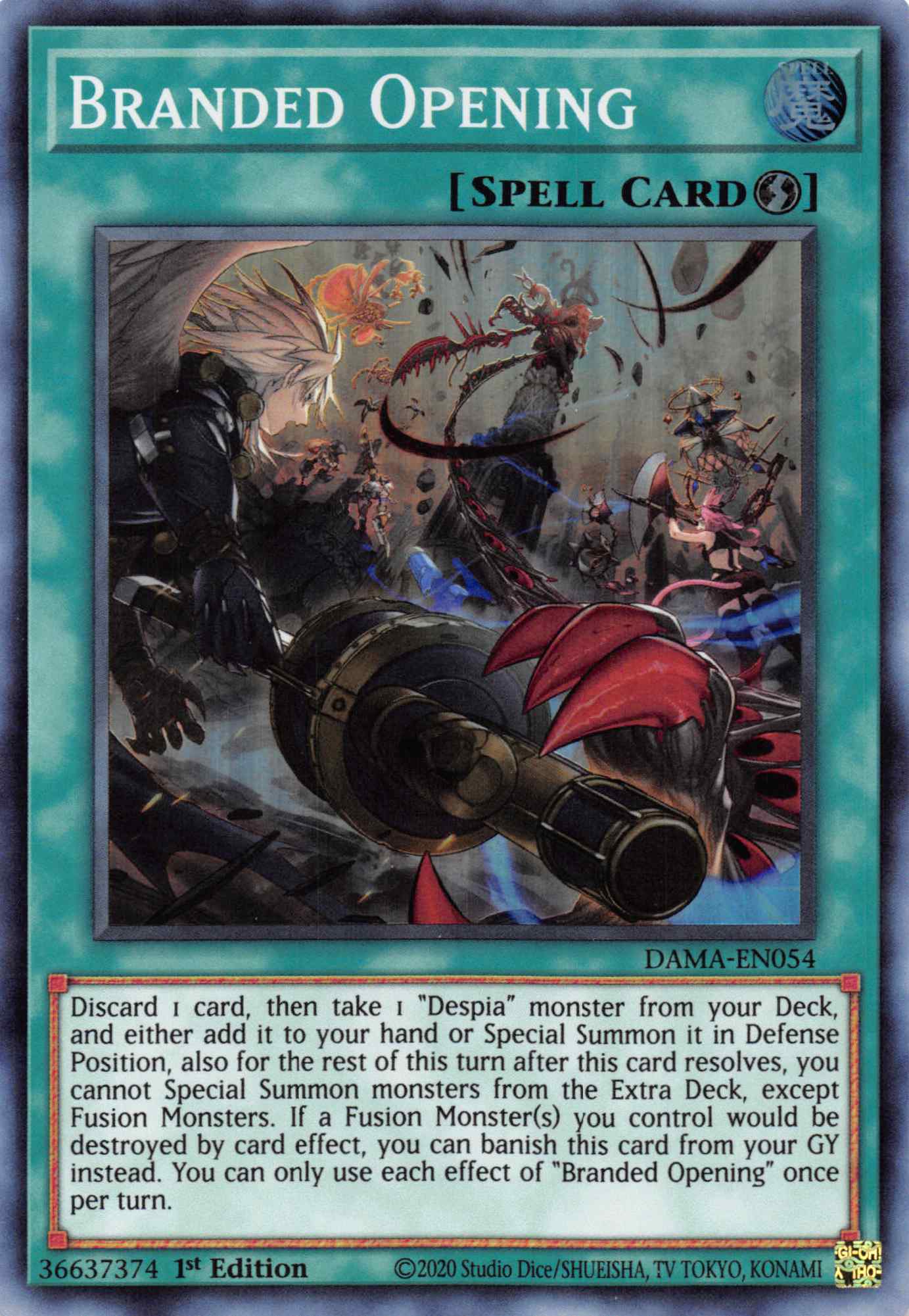 Branded Opening [DAMA-EN054] Super Rare | The CG Realm