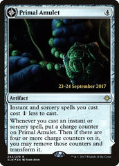 Primal Amulet // Primal Wellspring [Ixalan Prerelease Promos] | The CG Realm