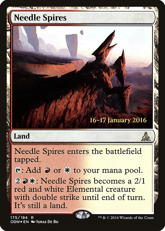 Needle Spires [Oath of the Gatewatch Prerelease Promos] | The CG Realm