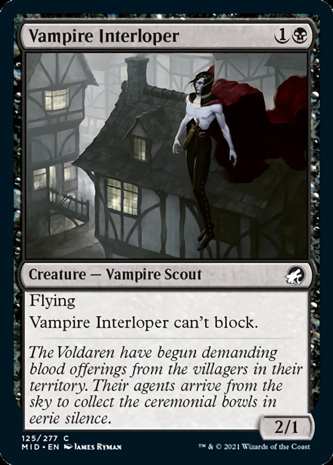Vampire Interloper [Innistrad: Midnight Hunt] | The CG Realm