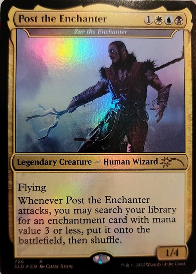 Zur the Enchanter - Post the Enchanter [Secret Lair Drop Promos] | The CG Realm