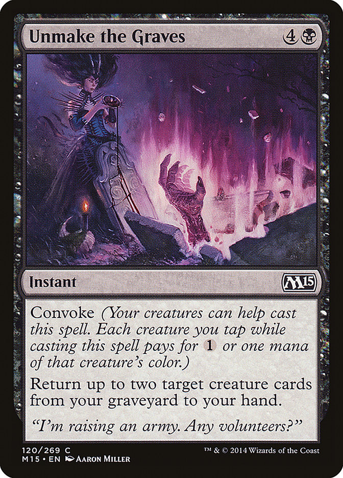 Unmake the Graves [Magic 2015] | The CG Realm