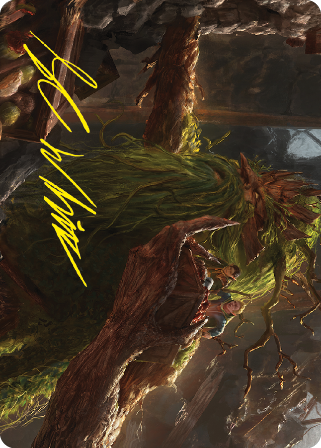 Treebeard, Gracious Host Art Card (Gold-Stamped Signature) [The Lord of the Rings: Tales of Middle-earth Art Series] | The CG Realm