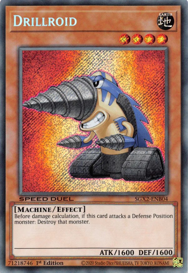 Drillroid [SGX2-ENB04] Secret Rare | The CG Realm