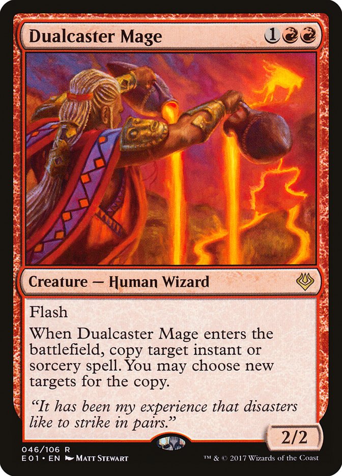 Dualcaster Mage [Archenemy: Nicol Bolas] | The CG Realm