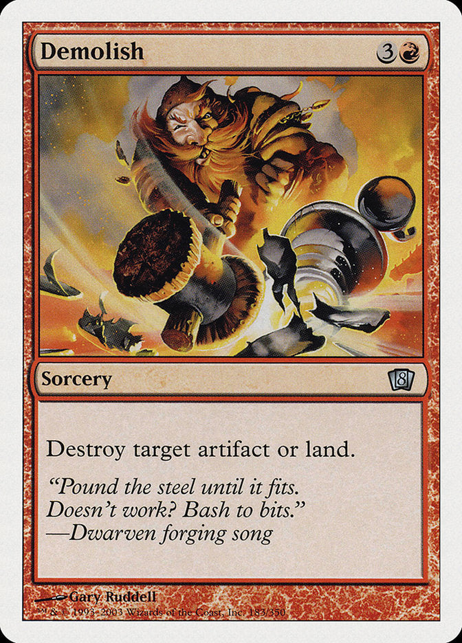 Demolish [Eighth Edition] | The CG Realm