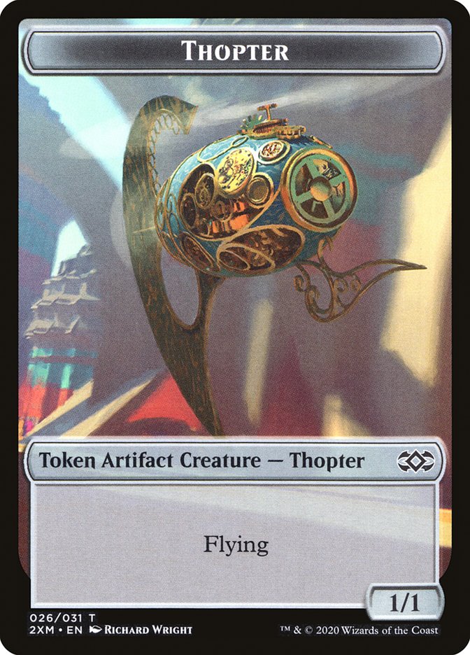 Thopter Token (026/031) [Double Masters Tokens] | The CG Realm