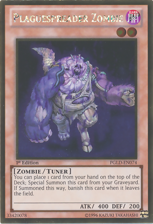 Plaguespreader Zombie [PGLD-EN074] Gold Rare | The CG Realm