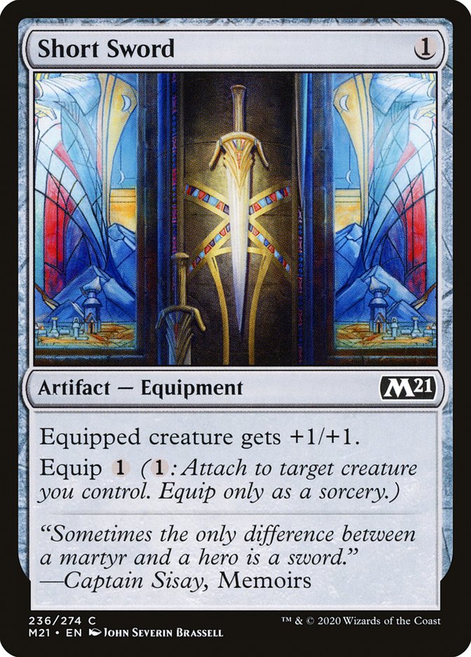 Short Sword [Core Set 2021] | The CG Realm