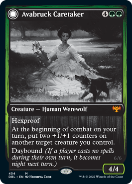 Avabruck Caretaker // Hollowhenge Huntmaster [Innistrad: Double Feature] | The CG Realm