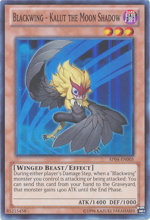 Blackwing - Kalut the Moon Shadow [AP04-EN005] Super Rare | The CG Realm