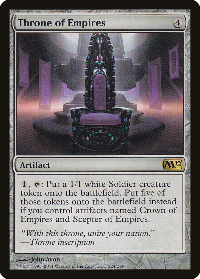 Throne of Empires [Magic 2012] | The CG Realm
