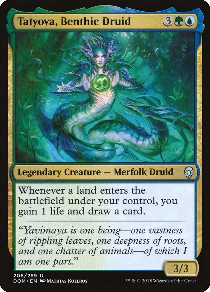 Tatyova, Benthic Druid [Dominaria] | The CG Realm