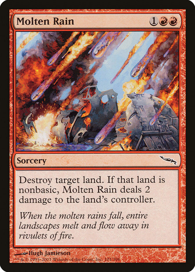 Molten Rain [Mirrodin] | The CG Realm