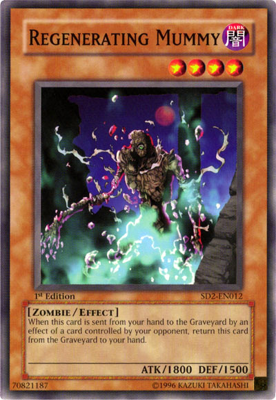 Regenerating Mummy [SD2-EN012] Common | The CG Realm