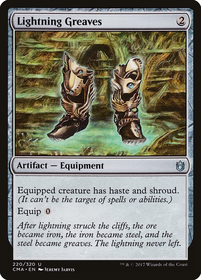 Lightning Greaves [Commander Anthology] | The CG Realm