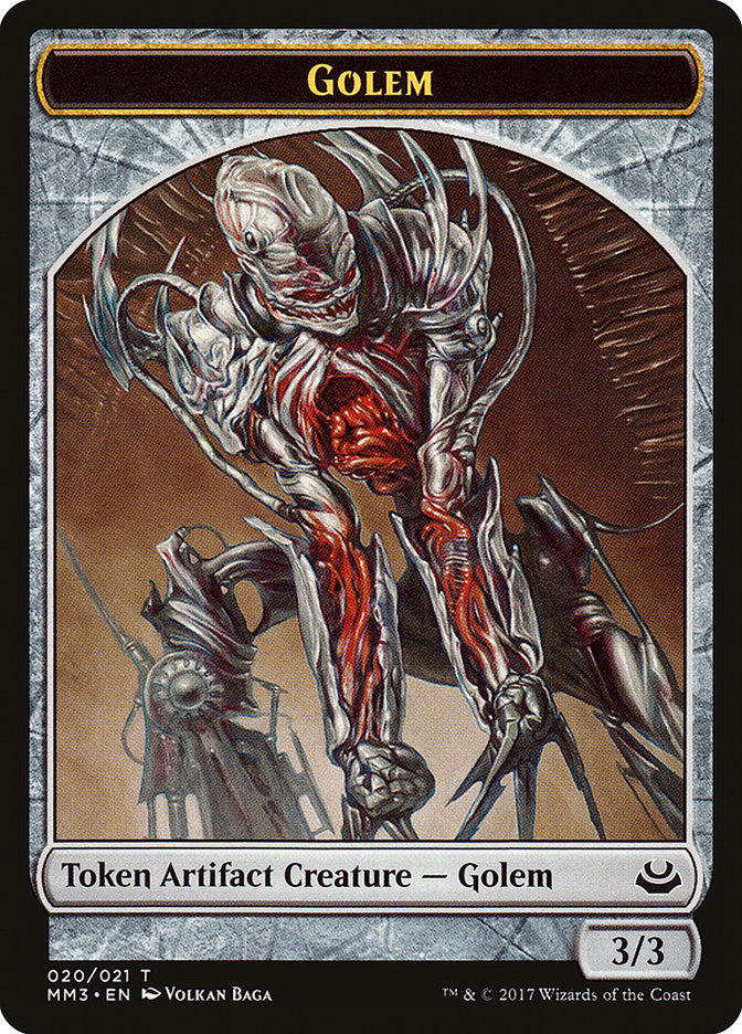 Golem Token [Modern Masters 2017 Tokens] | The CG Realm