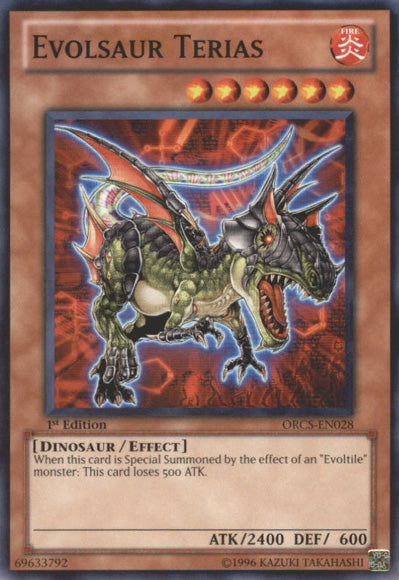 Evolsaur Terias [ORCS-EN028] Common | The CG Realm