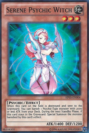 Serene Psychic Witch [AP03-EN004] Super Rare | The CG Realm