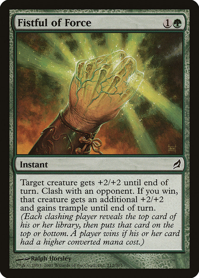 Fistful of Force [Lorwyn] | The CG Realm