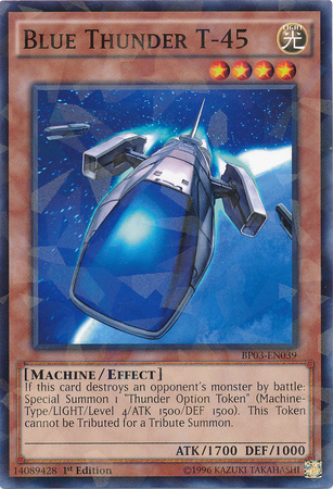 Blue Thunder T-45 [BP03-EN039] Shatterfoil Rare | The CG Realm