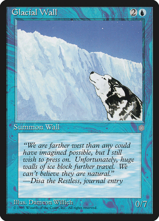 Glacial Wall [Ice Age] | The CG Realm