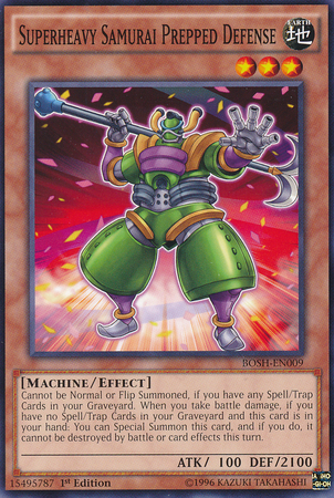 Superheavy Samurai Prepped Defense [BOSH-EN009] Common | The CG Realm