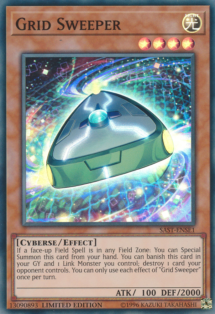 Grid Sweeper [SAST-ENSE1] Super Rare | The CG Realm