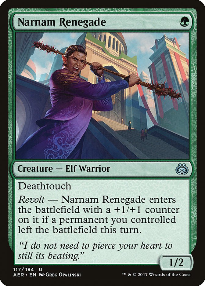 Narnam Renegade [Aether Revolt] | The CG Realm