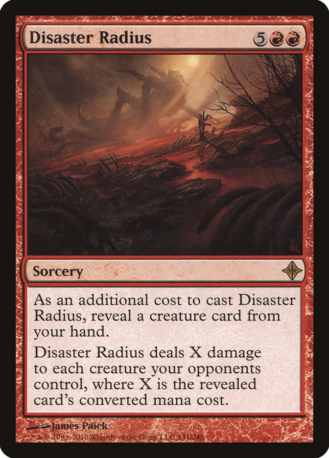 Disaster Radius [Rise of the Eldrazi] | The CG Realm