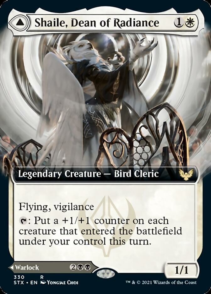 Shaile, Dean of Radiance (Extended Art) (STX-330) - Strixhaven: School of Mages: (Extended Art)