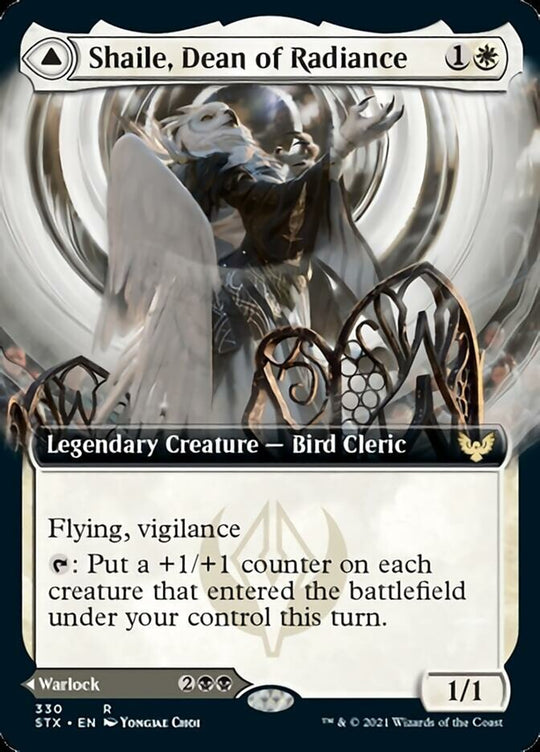 Shaile, Dean of Radiance (Extended Art) (STX-330) - Strixhaven: School of Mages: (Extended Art)