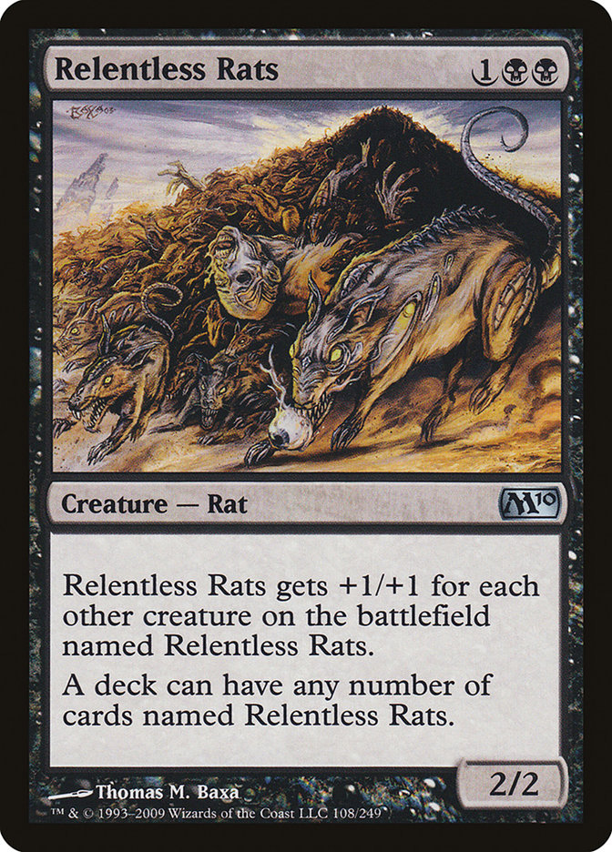 Relentless Rats [Magic 2010] | The CG Realm