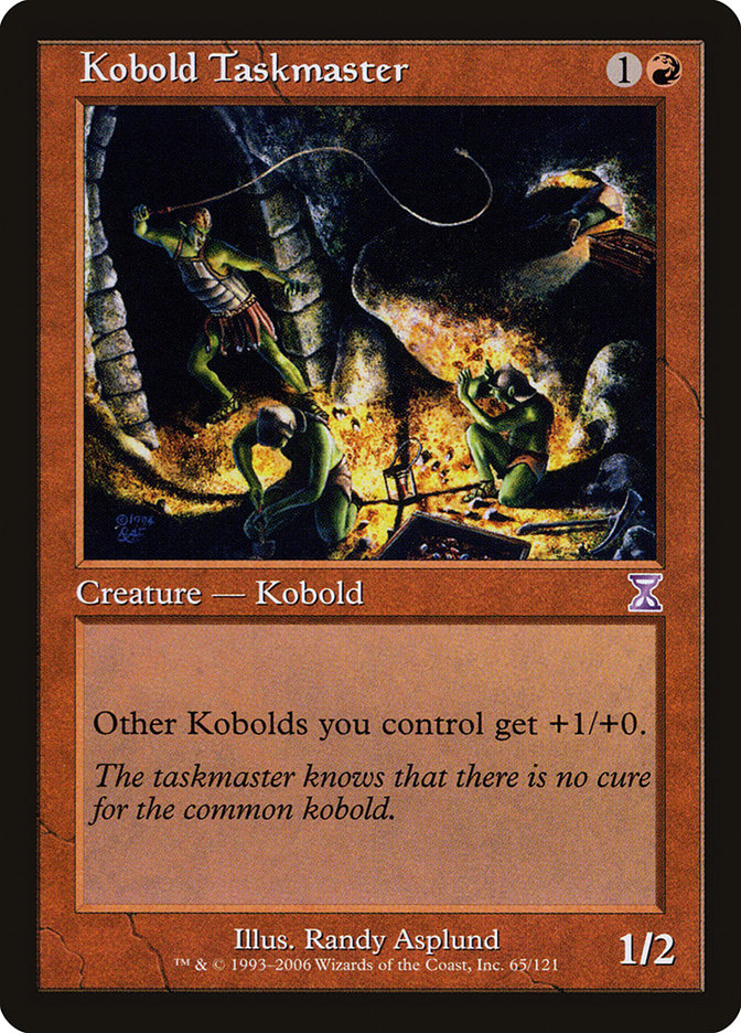 Kobold Taskmaster [Time Spiral Timeshifted] | The CG Realm