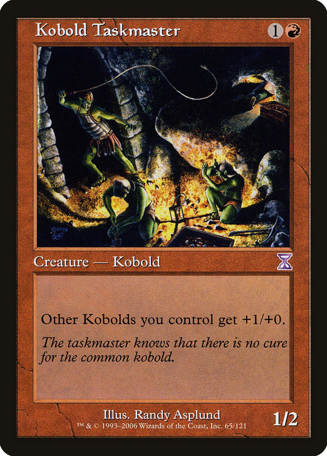 Kobold Taskmaster [Time Spiral Timeshifted] | The CG Realm